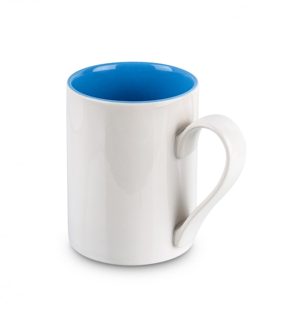 Tasse à café blanche