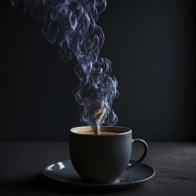 Tasse de café chaud généré par ai