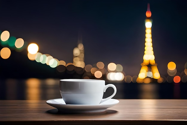 Une tasse de café de délicieuse qualité