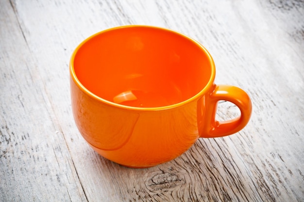 Tasse à café orange