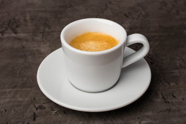 Une tasse de café parfumé