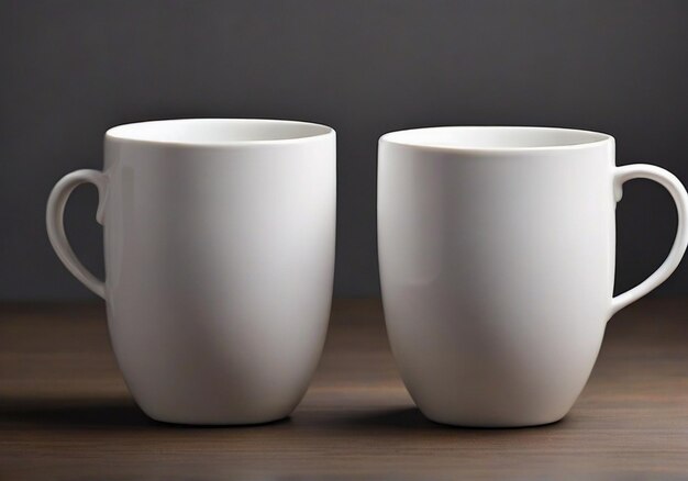 Photo une tasse de café surdimensionnée et élégante générée par ai