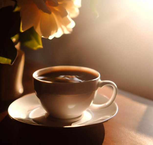 Tasse à café turque de luxe et de beauté