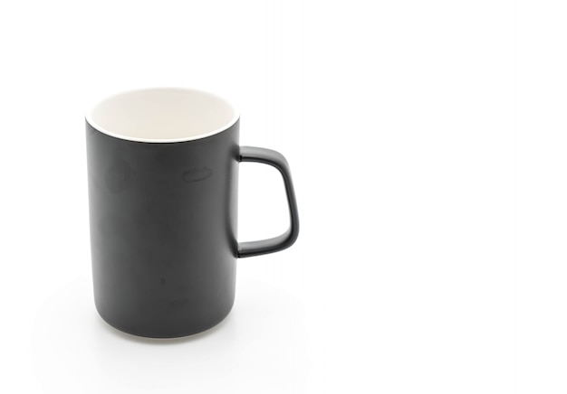 tasse en céramique noire