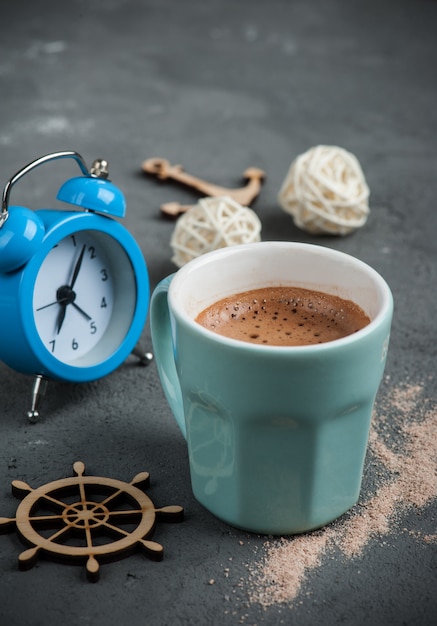 Tasse de chocolat chaud ou de cacao