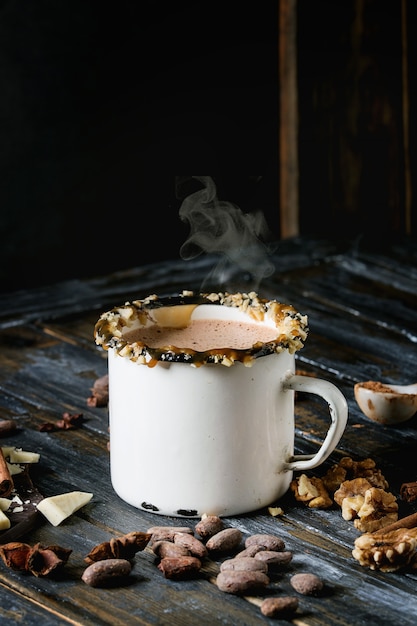 Tasse de chocolat chaud