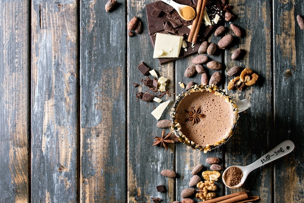 Tasse De Chocolat Chaud