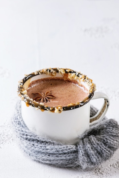 Tasse de chocolat chaud