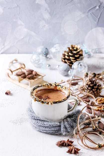 Tasse de chocolat chaud