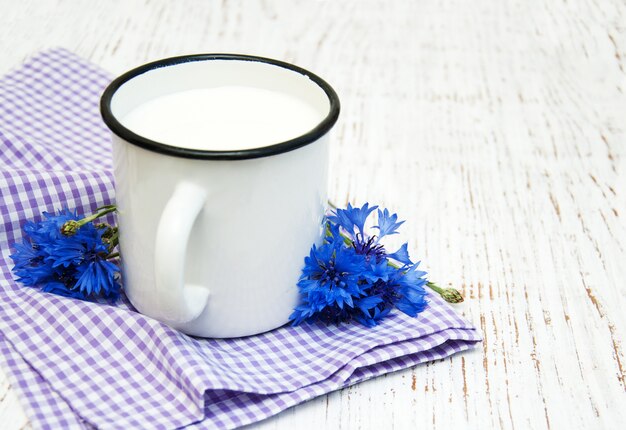 Photo tasse de lait