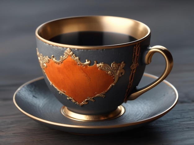 une tasse de luxe