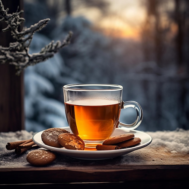 Une tasse de thé avec des serpents.