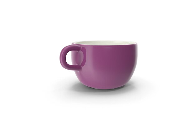 Tasse violette