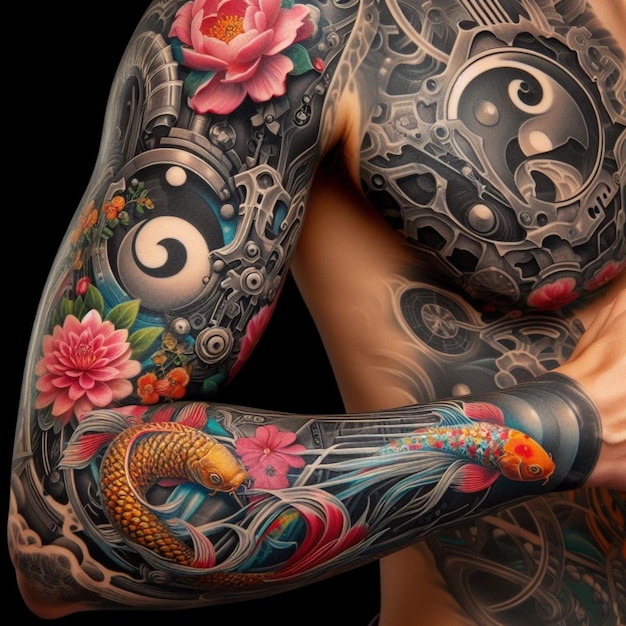 Un tatouage asiatique