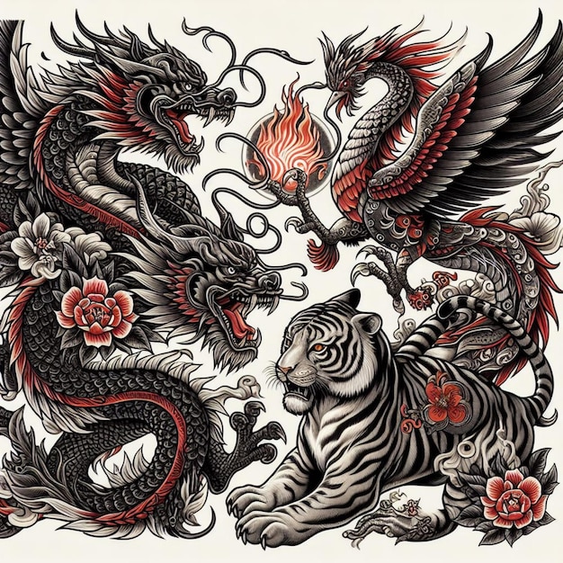 Le tatouage asiatique