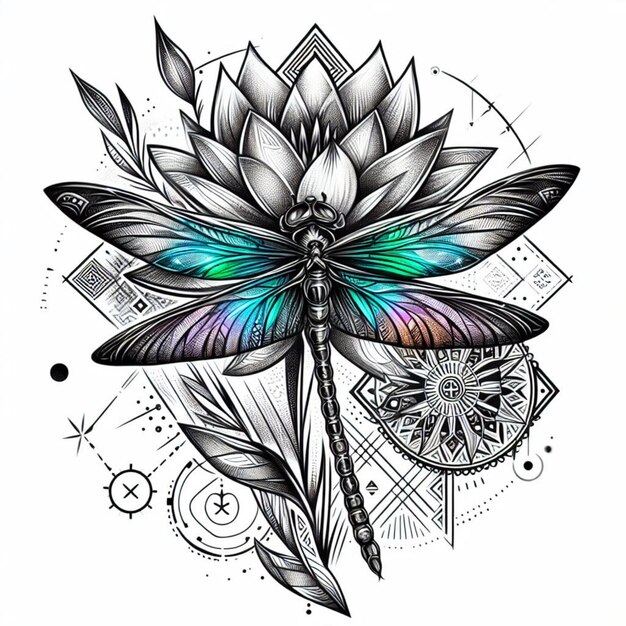 Photo tattoo design