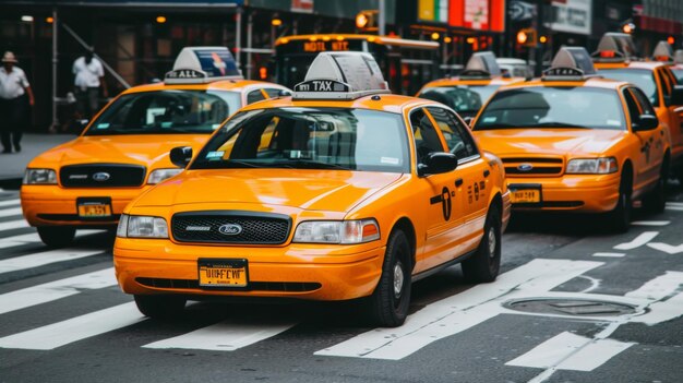 Un taxi à New York.