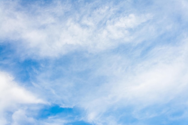 Été bleu dégradé nuages lumière fond blanc nuages clairs beauté dans la lumière du soleil calme air d'hiver lumineux paysage turquoise lumineux dans l'environnement de jour horizon vue vent de printemps