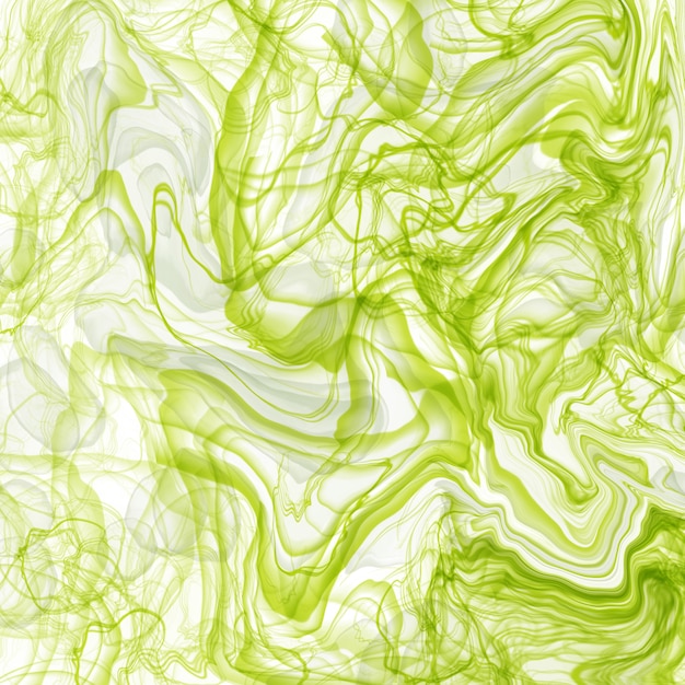 Été à la main abstrait dessiné encre aquarelle ou alcool dans les tons verts et jaunes. Style branché. Parfait pour la polygraphie. Illustration de raster.