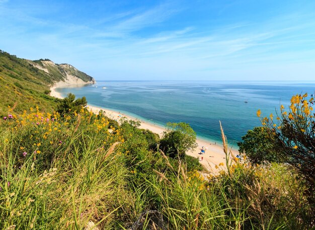 Été Mer Adriatique Plage de Mezzavalle