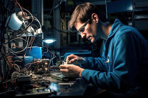 Technicien en électronique et soudage