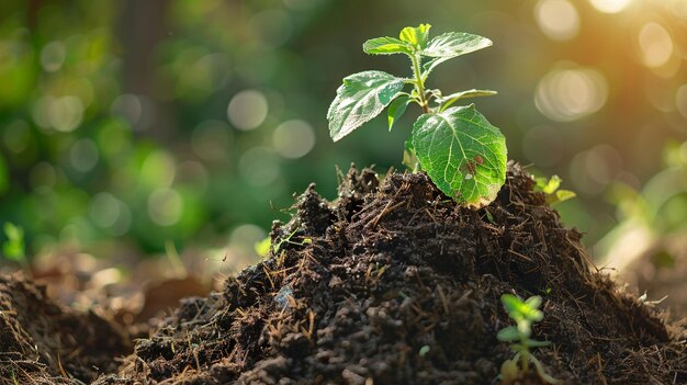 Techniques de paillage biologique dans les jardins