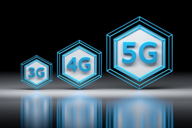 Technologie 3G, 4G, 5G