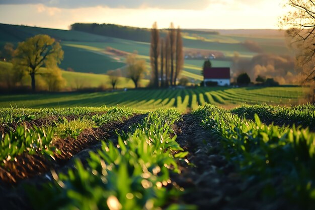 Photo technologie agricole moderne