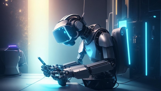 La technologie de l'AI robotique