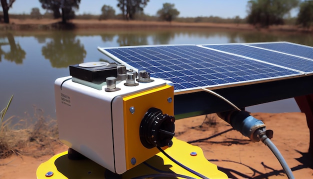 La technologie alimente la production d'électricité à l'extérieur grâce à l'électricité et à l'IA générative de la nature