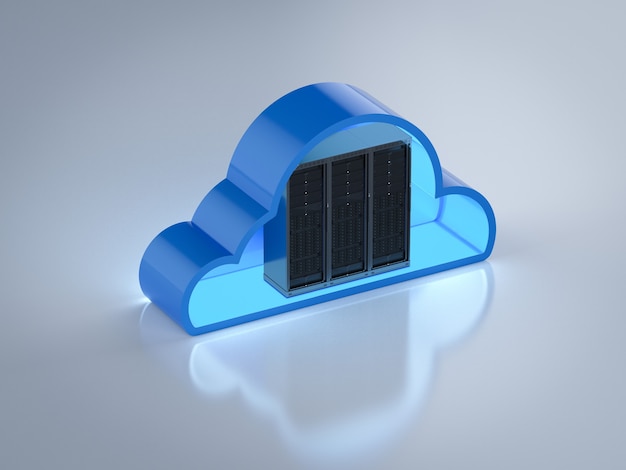 Technologie de cloud computing avec serveur de rendu 3d avec cloud