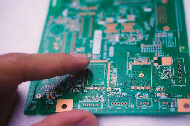 Technologie de fond de carte de circuit imprimé