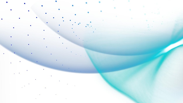 La technologie futuriste abstraite est transparente.