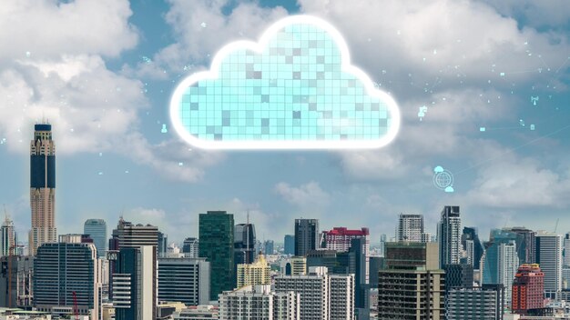 Technologie informatique en nuage et stockage de données en ligne pour le partage de données d'altération