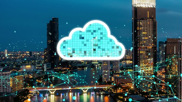Technologie informatique en nuage et stockage de données en ligne pour le partage de données d'altération