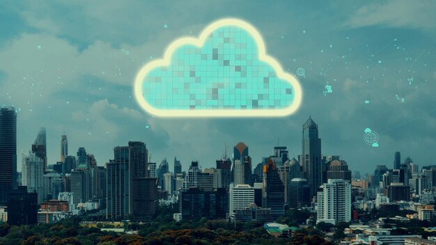 Technologie informatique en nuage et stockage de données en ligne pour le partage de données d'altération