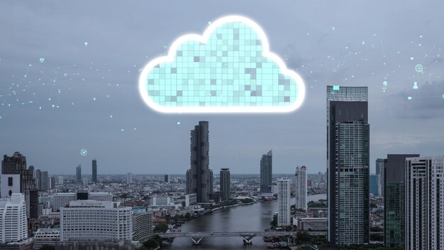 Technologie informatique en nuage et stockage de données en ligne pour le partage de données d'altération