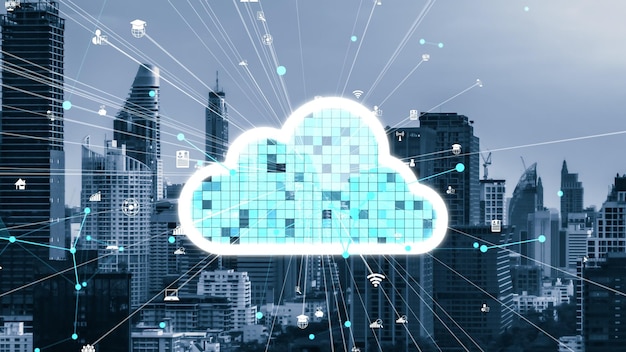 Technologie informatique en nuage et stockage de données en ligne pour le partage de données d'altération