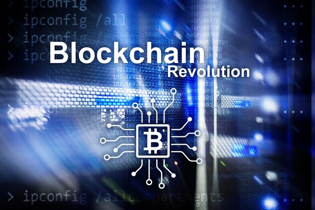 Photo la technologie d'innovation de la révolution de la blockchain dans les entreprises modernes