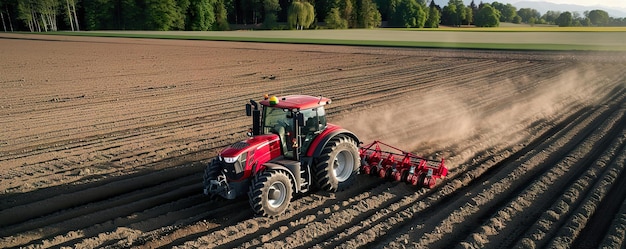 La technologie à taux variable de distribution de semences sur mesure a maximisé l'efficacité des champs de plantation.