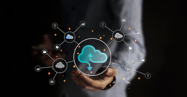 Technologie de transfert et de stockage de données par cloud computing