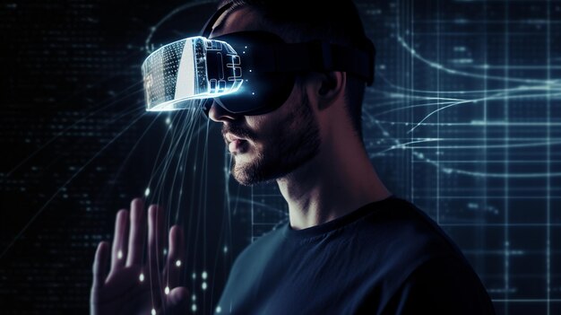 Technologies de réalité virtuelle dans l'utilisation des personnes Generative Ai