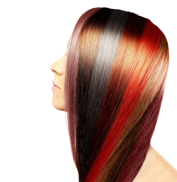 Photo teinture des cheveux coloration des cheveux diverses couleurs de cheveux