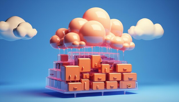 Téléchargement de données dans le cloud