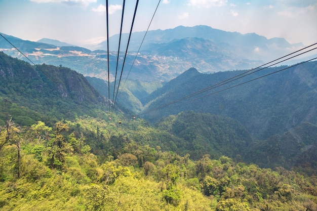 Téléphérique Fancipan à Sapa, Lao Cai, Vietnam