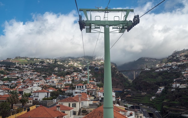 Téléphérique de Funchal à Monte in Madiera