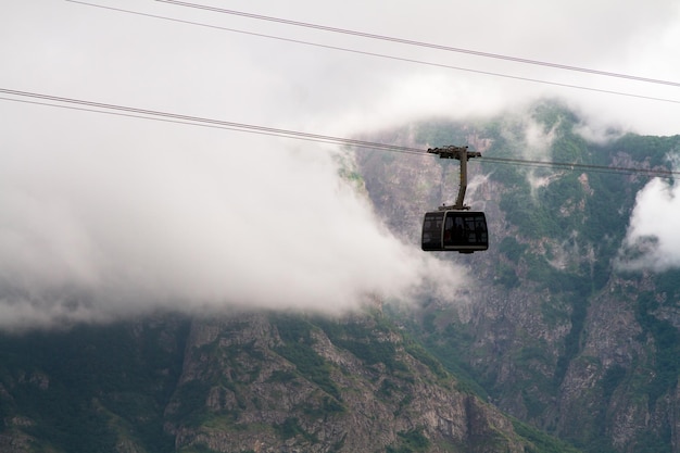 Téléphérique à haute altitude