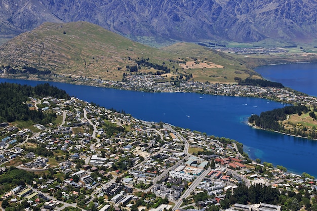 Téléphérique à Queenstown, Nouvelle-Zélande