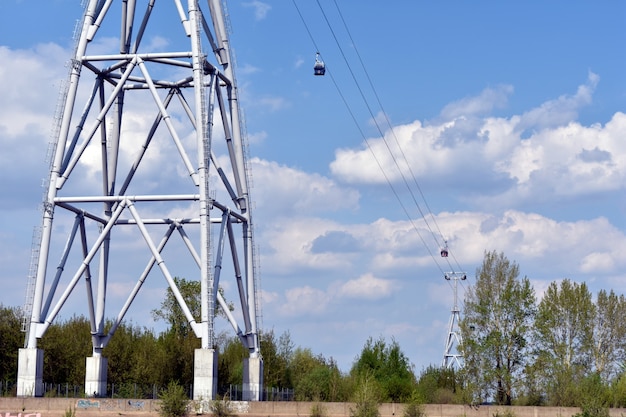 Téléphérique sur la Volga