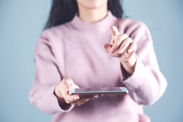 Téléphone portable femme